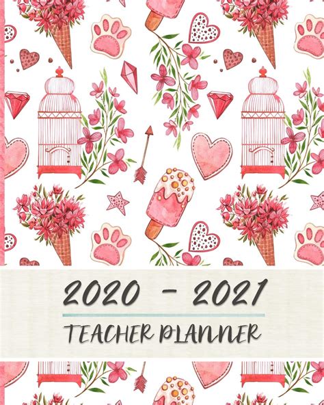 2020 - 2021 Teacher Planner: Teacher Lesson Planner Book | 8 x 10 | Soft Matte Cover | Lesson ...