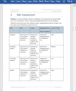 Image result for Backup and Recovery Plan Examples