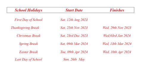 Kanawha County School Calendar 2023-2024 with PDF