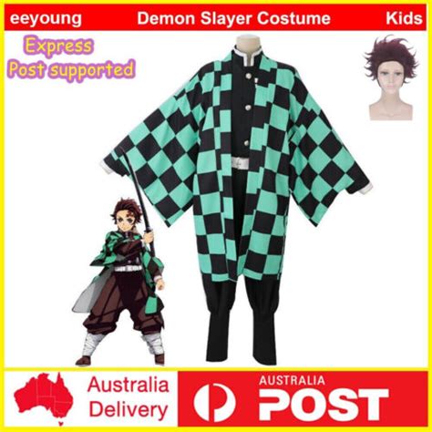 Kids Demon Slayer Tanjiro Cosplay Costume for India | Ubuy