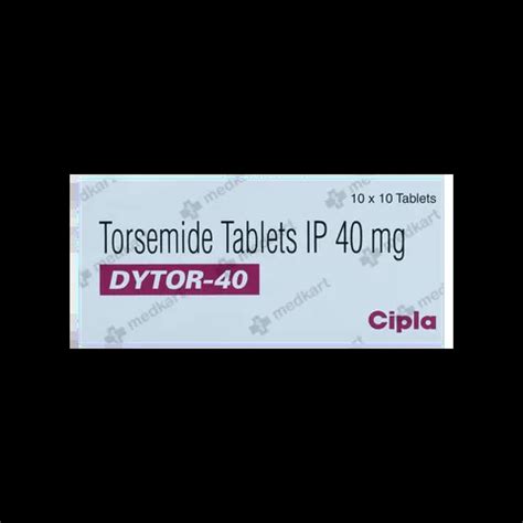 DYTOR 40MG TABLET 10'S Price, Uses, Side Effects & Substitutes | Medkart