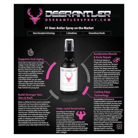 Bucked Up Deer Antler Spray | Shop at GOHUNT