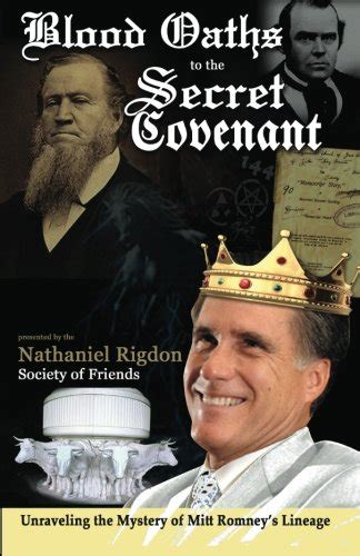 Blood Oaths to the Secret Covenant: Unraveling the Mystery of Mitt ...