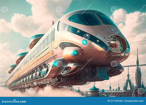 Future Flying Trains