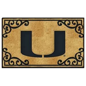 NCAA Miami Door Mat : Amazon.in: Home & Kitchen