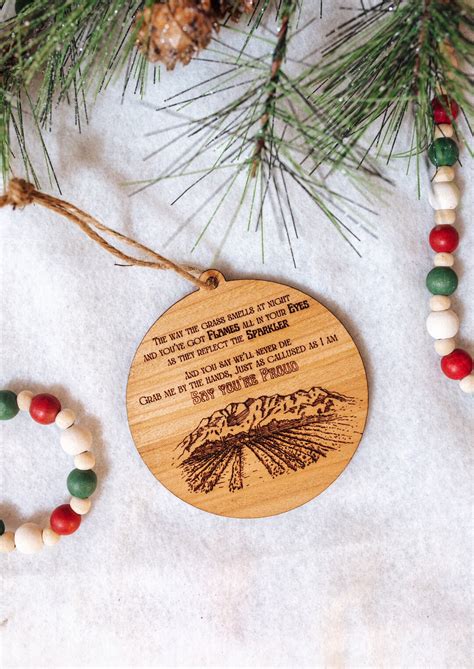 The Good Ill Do Ornament Zach Bryan Zach Bryan Lyrics - Etsy