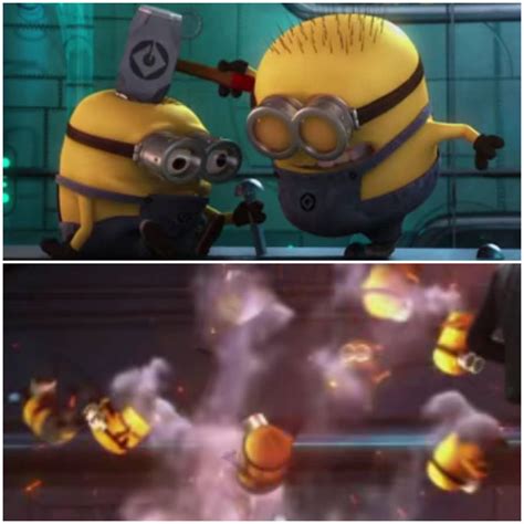 Image result for Minion Exploding Head