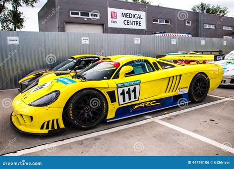 Saleen S7 race car editorial photo. Image of circuit - 44798106