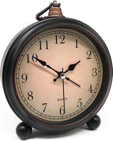 Amazon.com: VOSAREA Vintage Clock Decorative Saxophone Shape Clock ...