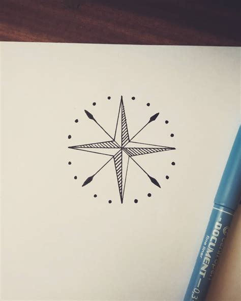Simple Compass Drawing at PaintingValley.com | Explore collection of ...