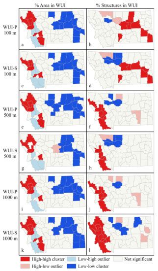 Using Structure Location Data to Map the Wildland–Urban Interface in ...