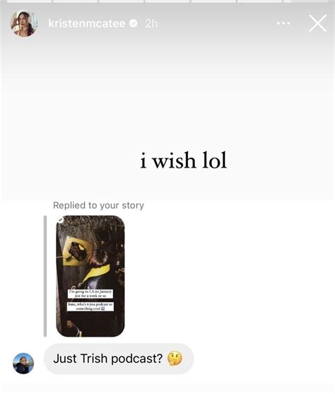 OSCAR! Can we get kristen mcatee on the pod? : r/justtrishpodcast