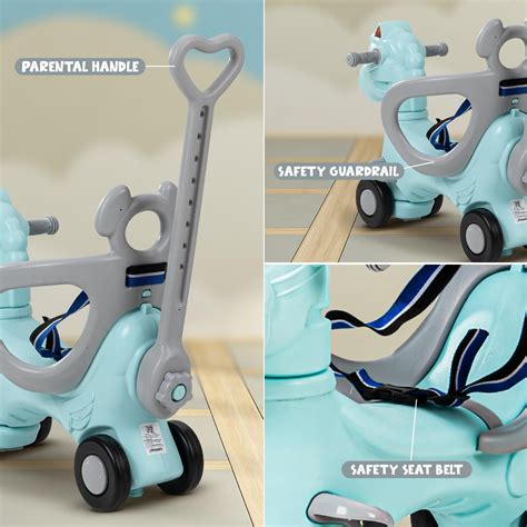 Baybee 2 in 1 Rocker for baby and Horse Rider Kids Ride On for Kids ...