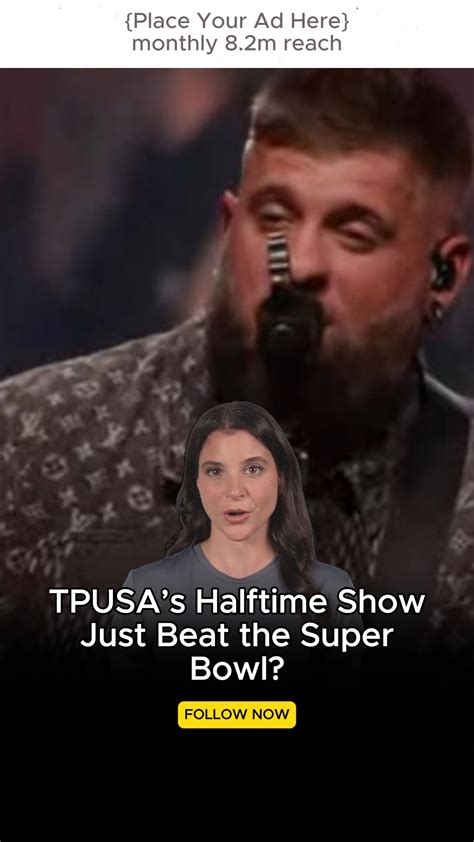 Tpusa All American Halftime Show Viewership February 2026