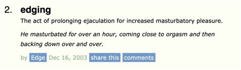 Image result for Edging Explained