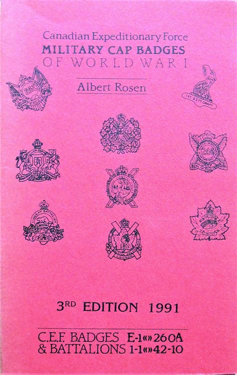 Buy Canadian Expeditionary Force Military Cap Badges of World War I ...