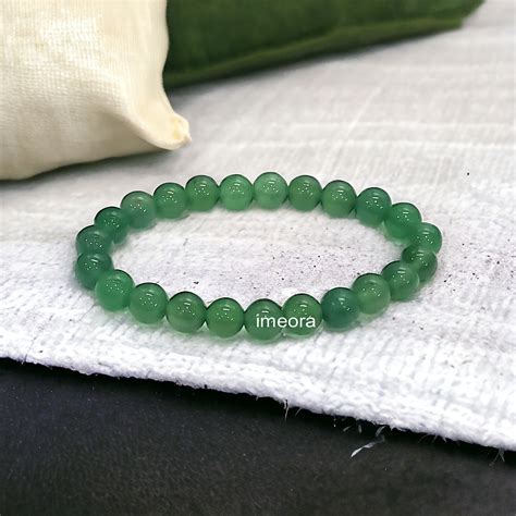 Certified Green Aventurine 8mm Natural Stone Bracelet– Imeora