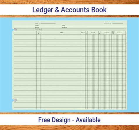 Image result for Ledger Book Examples