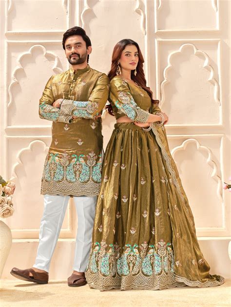 Shee Star Couple 7 Silk Mens And Womens Wear Combo Collection