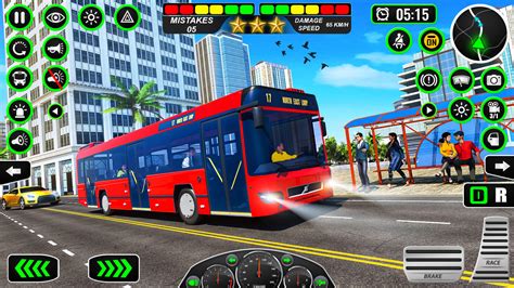 Coach Bus Simulator Bus Games- Offroad Bus Driving- Coach Bus Driving ...