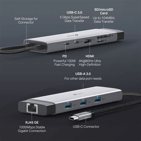 UH9120C | USB Type-C 9 in 1 Hub | TP-Link India