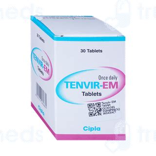 Tenvir Em 200/300 MG | Order Tenvir Em 200/300 MG Tablet Online at Truemeds