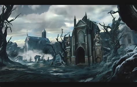 Wallpaper temple, desolation, The Church for mobile and desktop ...