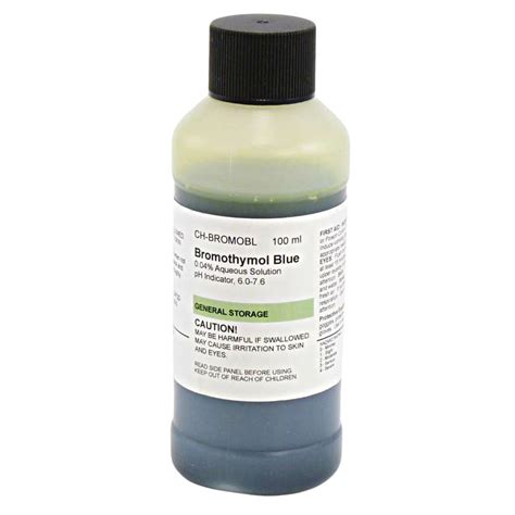 Image result for Bromothymol Blue Color Chart