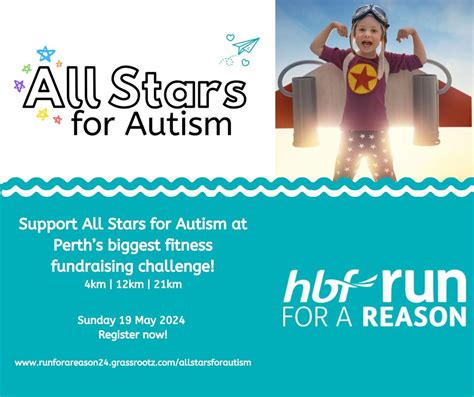 Support All Stars for Autism in the HBF Run for a Reason 2024, St ...