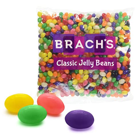 Brach's Classic Jelly Beans 2LB Bulk Candy Bag - Delicious Fruity ...