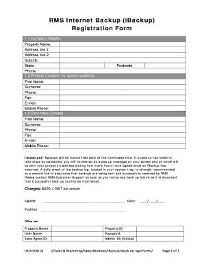 Image result for File Backup Form