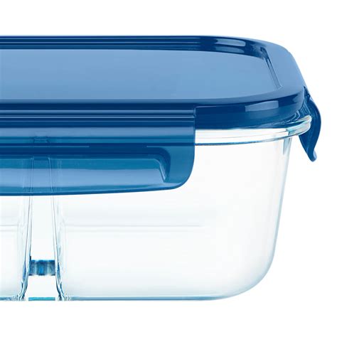 Pyrex Mealbox Rectangle Glass Food Storage Container, 5.5c