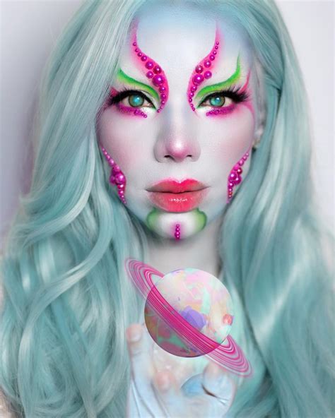 Image result for Alien Makeup Ideas