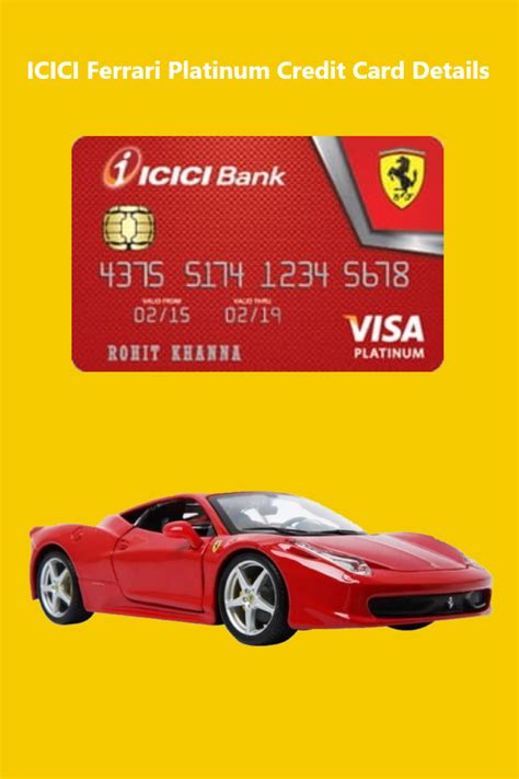 ICICI Ferrari Platinum Credit Card: Check Offers & Benefits