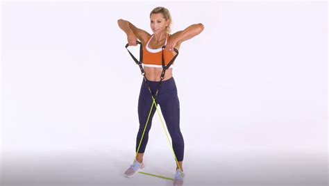 Resistance-Band Upright Row: With Talking Tips | Oxygen Mag
