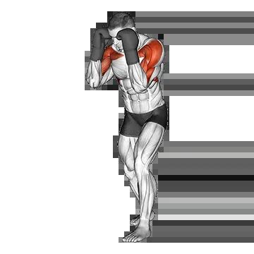 Image result for Boxing Block Pose