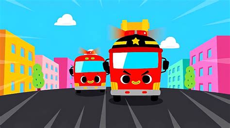 警车，消防车，救护车迷你突击队儿童动画片-动漫视频-搜狐视频