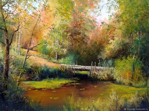 30 Stunning Oil Painting Landscape - Home Decoration and Inspiration Ideas
