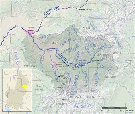 Colorado River Basin Map