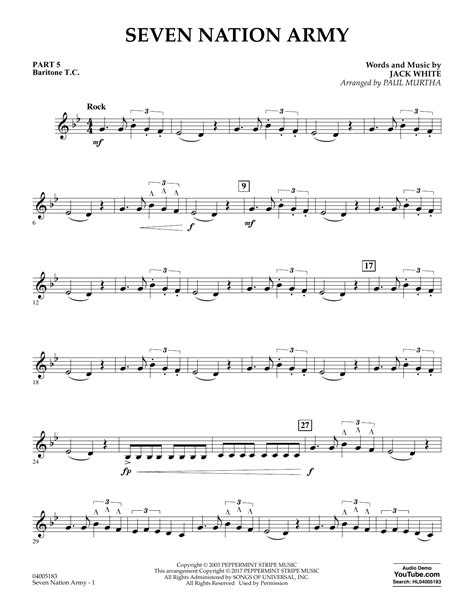 Image result for Baritone Notes