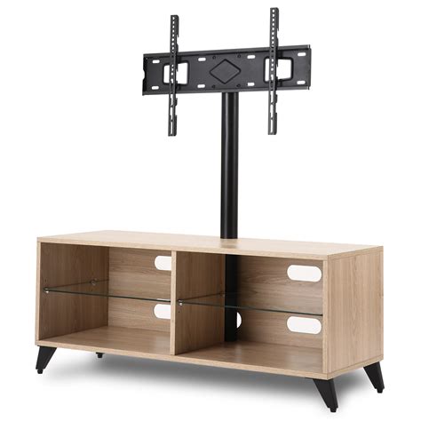 Buy Farmhouse Oak Wood TV Console Stand Storage for TVs up to 65 inch ...