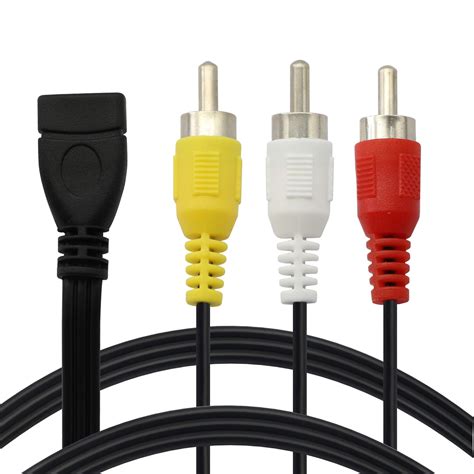 GINTOOYUN USB to RCA Cable, Audio Video AV Composite Adapter India | Ubuy