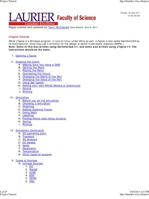 Image result for LTspice Tutorial PDF