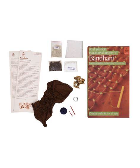 Potli handmade indian DIY educational tie dye bandhani craft kit ...