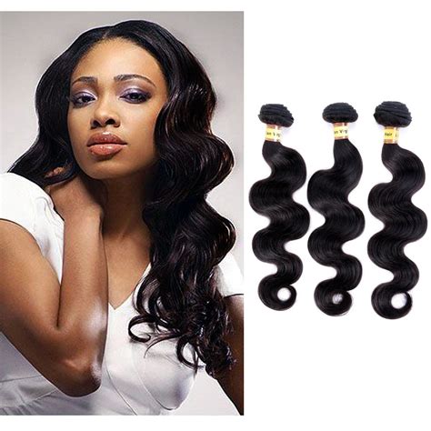 One Bundle 14inch : HUMAN&NATURAL BWE Remy Hair Extensions Humam Hair ...