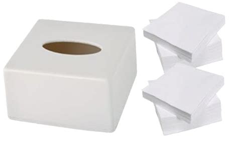 Buy Table Top/Pop Up Tissue/Napkin Dispenser with 2 Refills Combo Pack ...