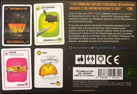 Image result for Exploding Kittens French