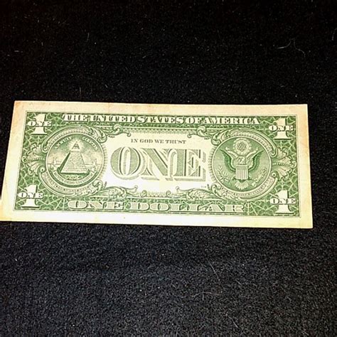 1957 Blue Seal Dollar Bill