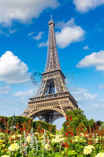 巴黎的艾菲尔塔美丽的夏日法兰西高清图片下载-正版图片303791445-摄图网