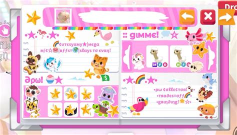 My adopt me profile! | Adopt idea, Adoption, Cute adopt me pet names